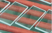 Float glass plate